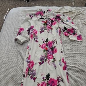 Floral Long Dress M Shein